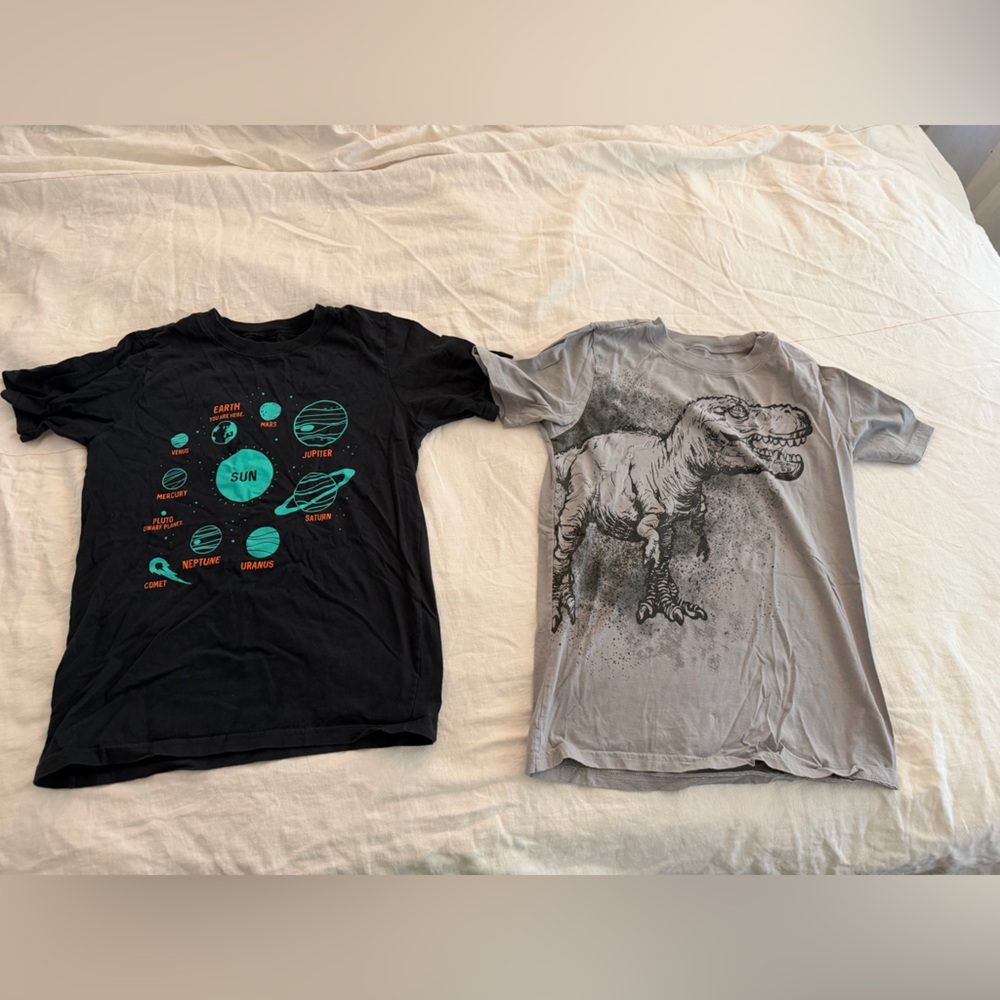 (2) Carter’s short sleeve shirt bundle size 10/12
Excellent condition!